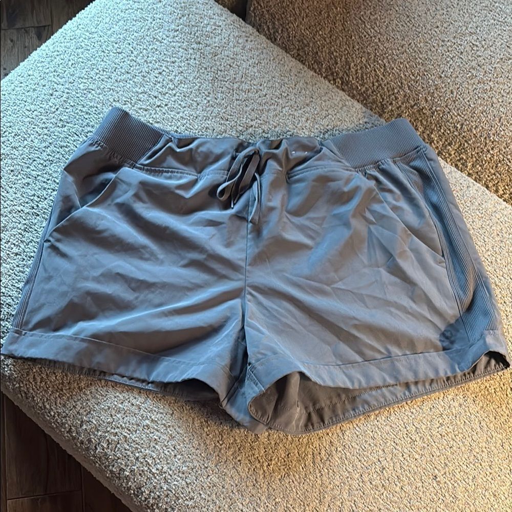 RB  Gray Women's Athletic Shorts